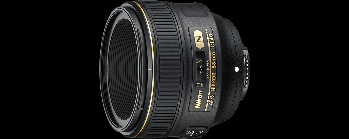 【極美品】Nikon NIKKOR 58mm F1.4G 単焦点レンズ